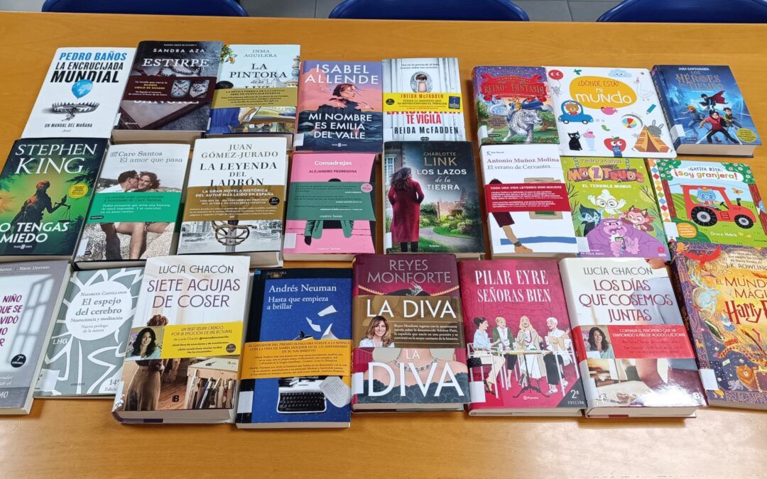 Nuevas lecturas para este verano en la Biblioteca Municipal «Salvador Rueda»