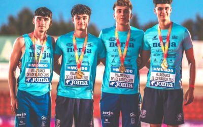 Trops Cueva de Nerja arrasa en el Nacional Sub20 con tres oros, un bronce y récord andaluz