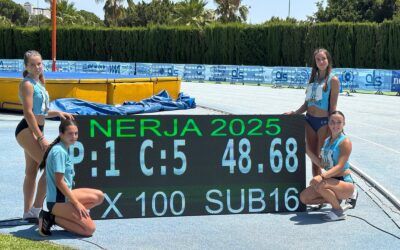 Récord nacional y andaluz para el Club Nerja de Atletismo Trops-Cueva de Nerja