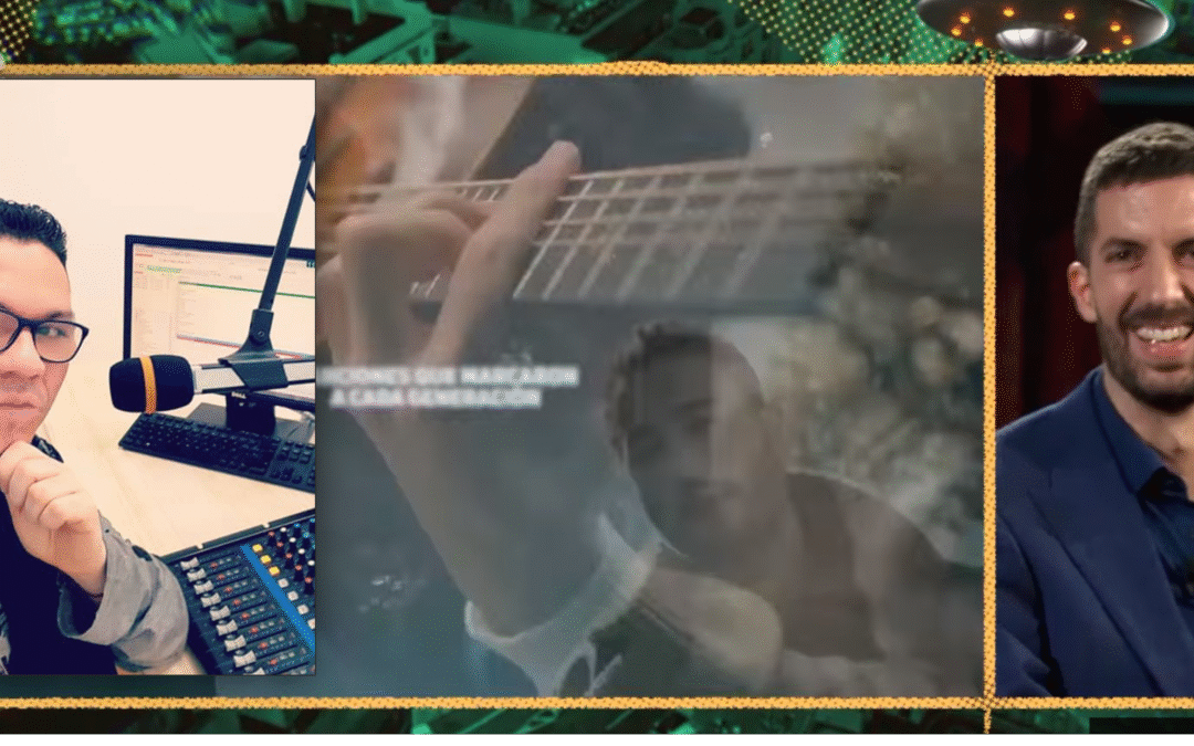Chema Vílchez, locutor de Radio Nerja, pone voz a un spot de RTVE  en «La Revuelta» de David Broncano
