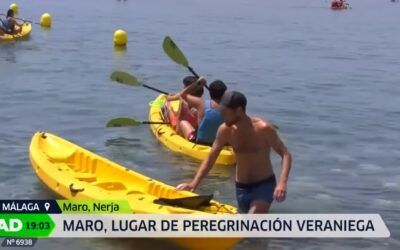 La cascada de Maro deslumbra en Andalucía Directo