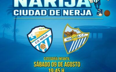 El Trofeo Narija enfrenta al Infantil A del CD Nerja contra el Málaga CF
