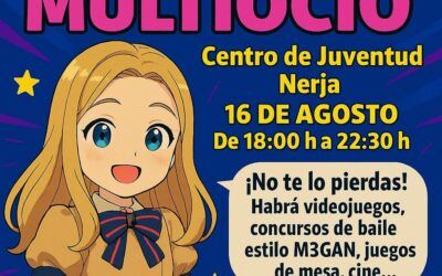 El Centro de Juventud de Nerja acoge este viernes el evento “Multiocio”
