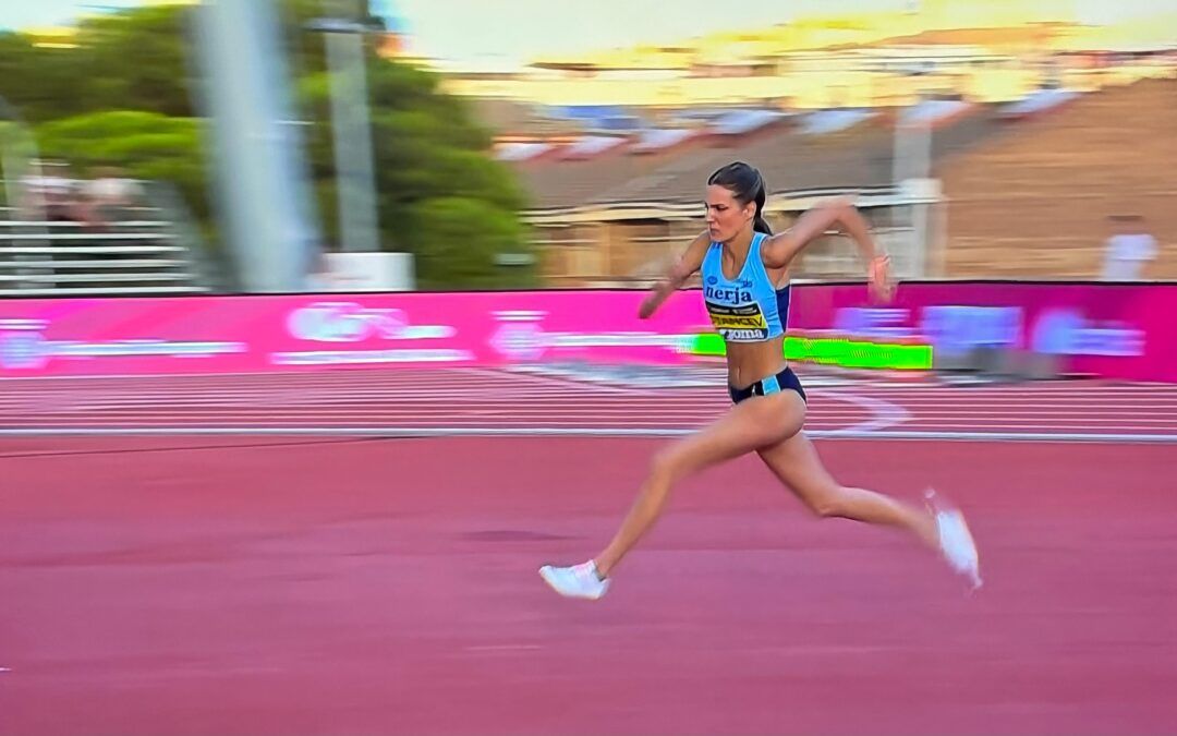 Una Stancev revalida su título de campeona de España en salto de altura