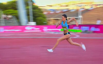 Una Stancev revalida su título de campeona de España en salto de altura
