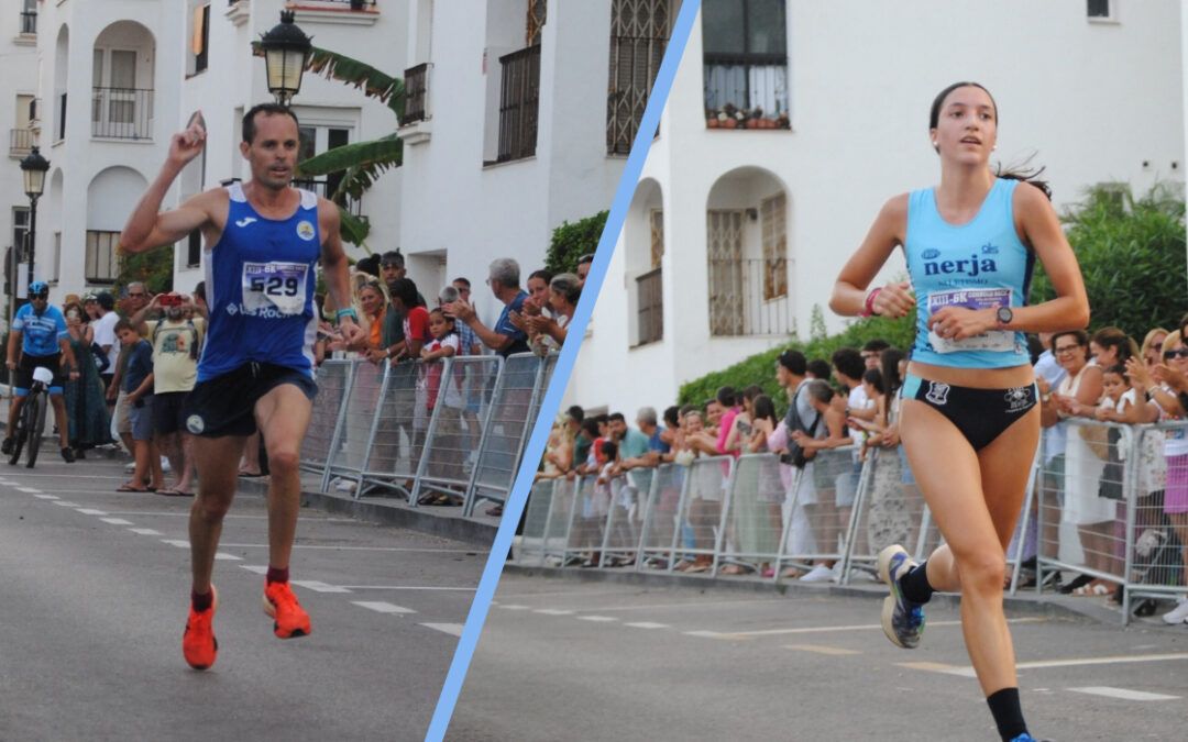 Paula Valle, del Club Nerja de Atletismo, vencedora en la XIII Corruco Race