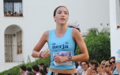 Paula Valle, del Club Nerja de Atletismo, vencedora en la XIII Corruco Race