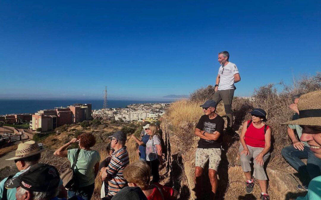 La “Ruta Al-Idrisi” hizo escala en Nerja con visita al museo y Bezmiliana