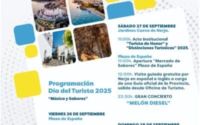 Nerja celebra el Día del Turista 2025 con música, sabores y distinciones