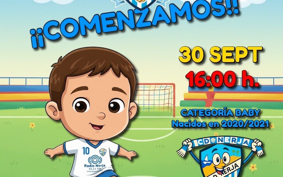 El CD Nerja inicia la temporada Baby el 30 de septiembre