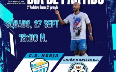 El CD Nerja recibe al Manilva este sábado en el Pepe Luis Bobadilla