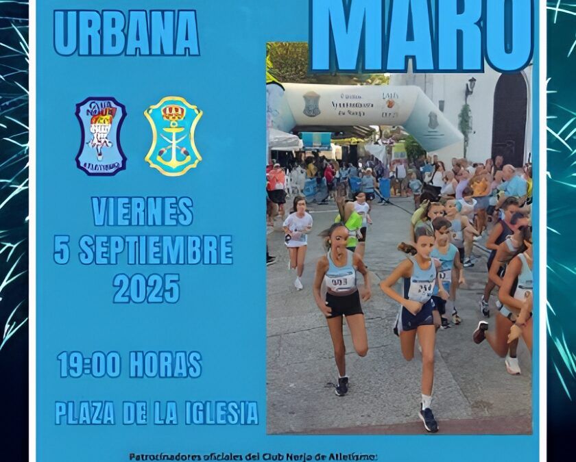 La XXXVII Carrera Urbana Feria de Maro reúne deporte y tradición