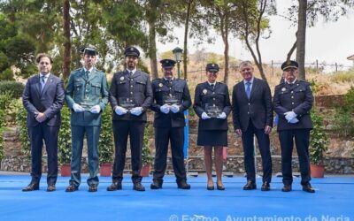 El Ayuntamiento de Nerja reconoce la labor de la Policía Local en el día de su patrón, San Miguel