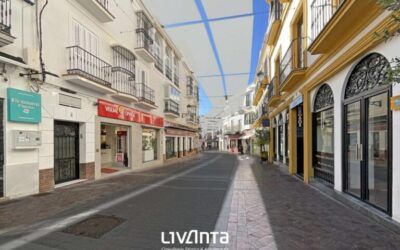 Nerja renovará los toldos de las calles comerciales del centro con fondos europeos