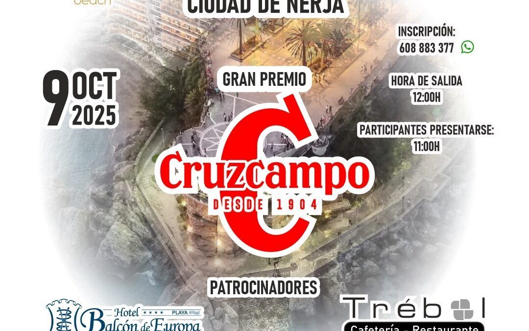 Nerja celebra la III Carrera de Camareros con premios y nueva modalidad de relevos