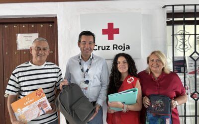 Cruz Roja concluye la campaña “Vuelta al Cole” apoyando a familias vulnerables en Nerja