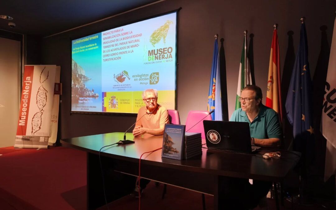 Presentado en el Museo de Nerja el nuevo libro sobre la biodiversidad del paraje natural Maro-Cerro Gordo