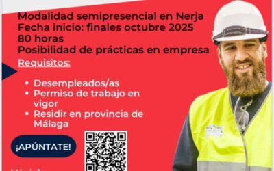 Cruz Roja impartirá en Nerja la capacitación “Oficial de 3ª Albañil + PRL Básico”