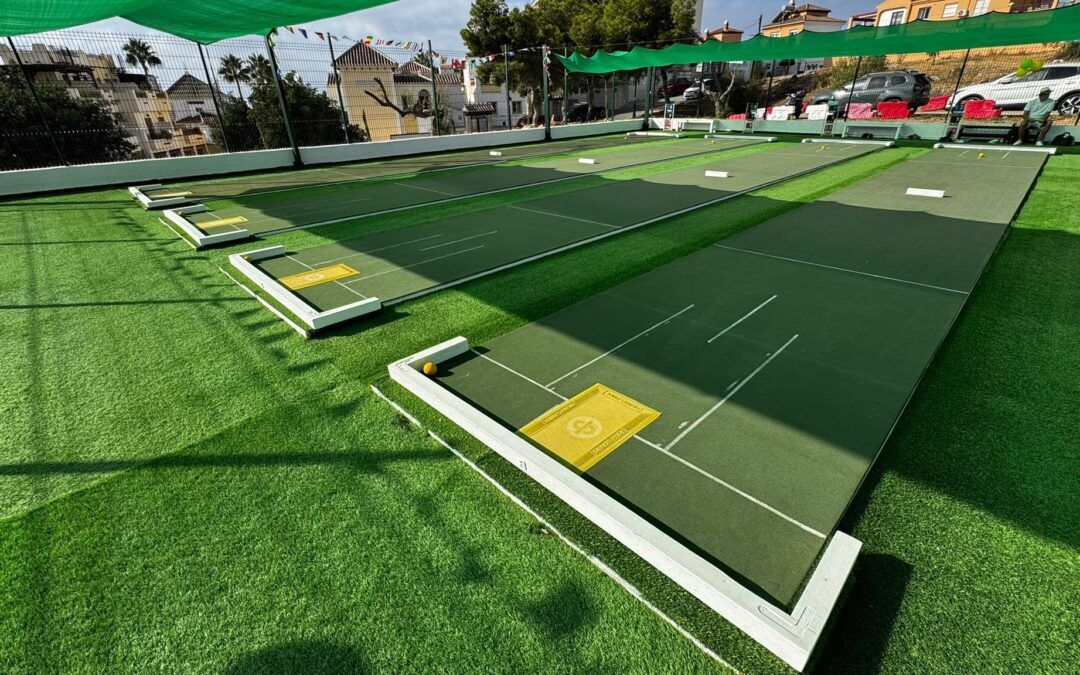 Nueva pista de bolos para el Almijara Bowls Club