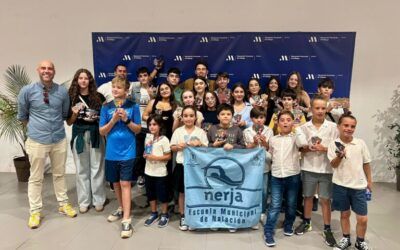 La Escuela Municipal de Natación de Nerja, premiada por su gran temporada en los Circuitos Provinciales