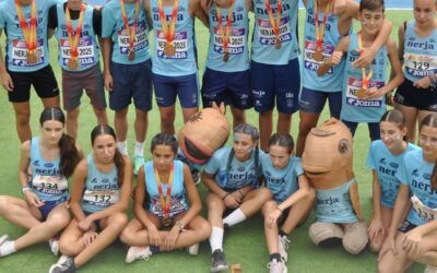 El Club Nerja de Atletismo logra el subcampeonato de España Sub14 por equipos