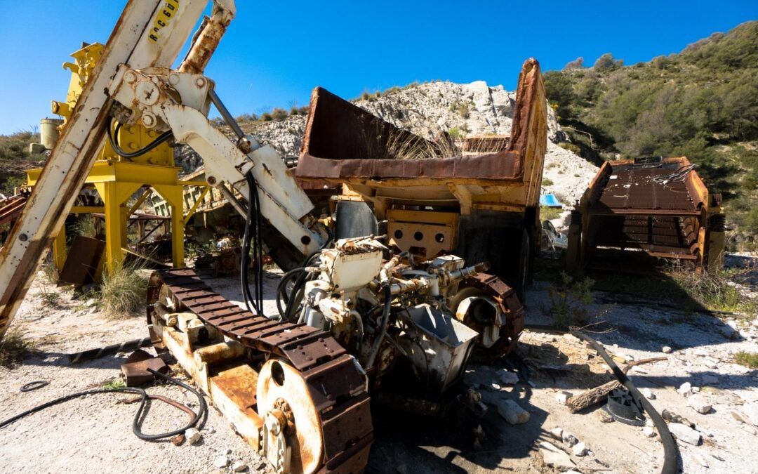 Comienzan los trabajos para restaurar la antigua cantera “Orlando” en Nerja