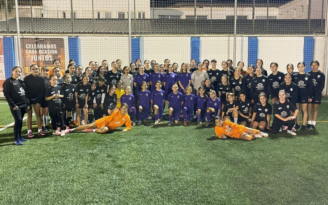 Las selecciones malagueñas alevines entrenan en Nerja antes de la eliminatoria andaluza