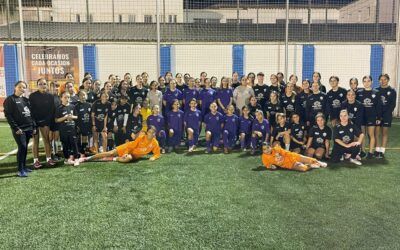 Las selecciones malagueñas alevines entrenan en Nerja antes de la eliminatoria andaluza