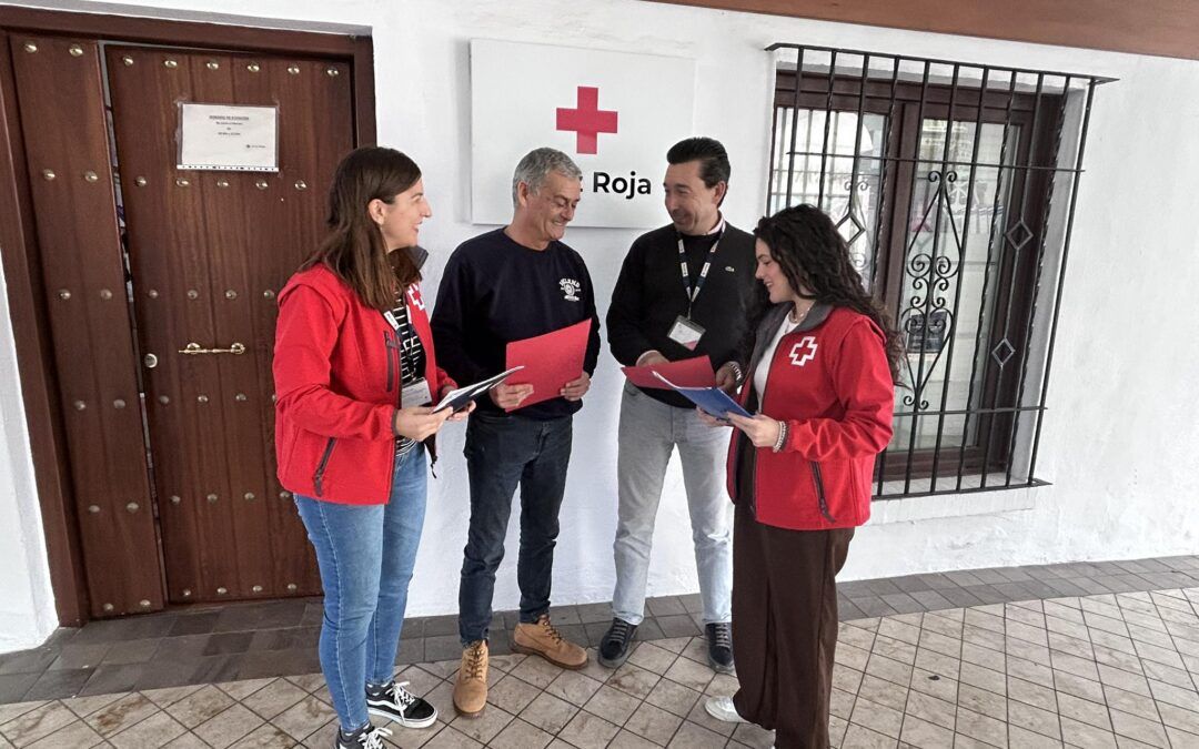 Cruz Roja y el Ayuntamiento impulsan “Nerja Responde” para ayudar a familias vulnerables