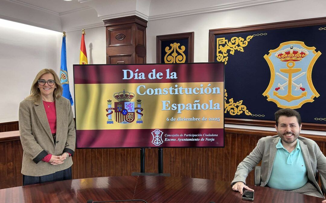 Nerja celebrará el Día de la Constitución con un programa especial para jóvenes y familias