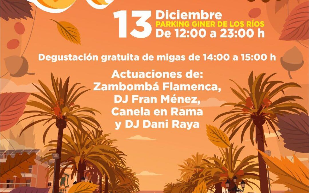 Nerja despedirá el otoño con una gran fiesta en el aparcamiento Giner de los Ríos