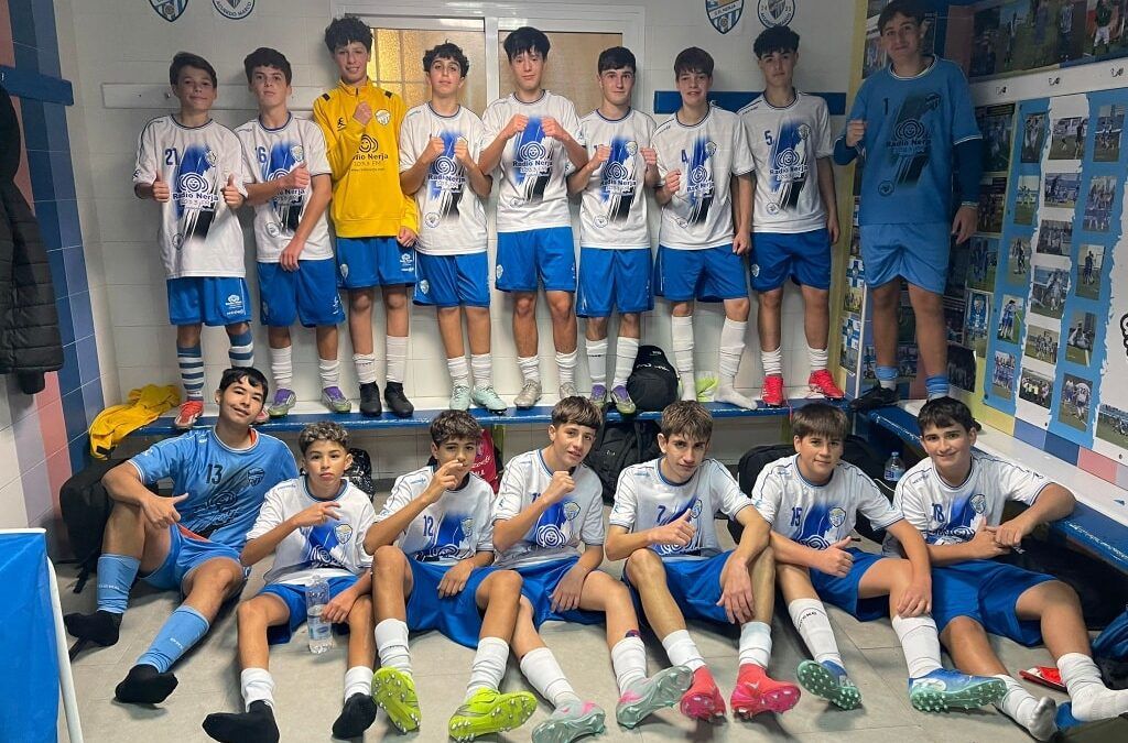 El Cadete B del CD Nerja logra una sólida victoria por 3-0 en liga