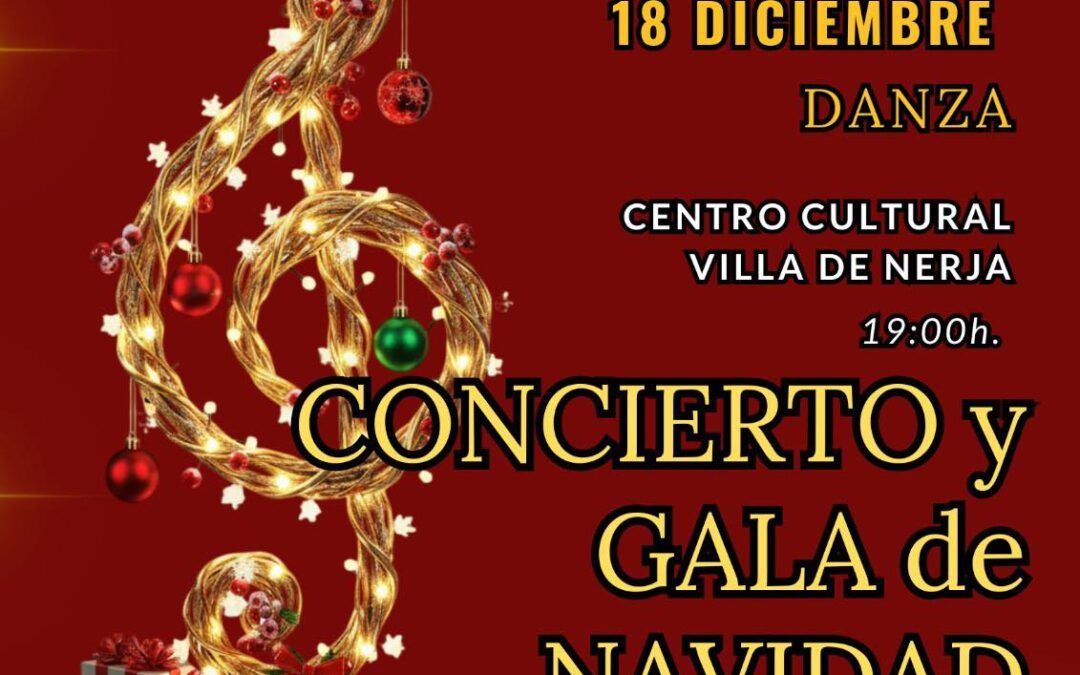 Concierto y Gala de Navidad de la Escuela Municipal de Música y Danza los días 17 y 18 de diciembre