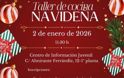 Juventud programa un segundo Taller de Cocina Navideña ante la alta demanda
