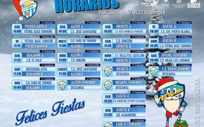 Navidad con fútbol para el CD Nerja y su cantera