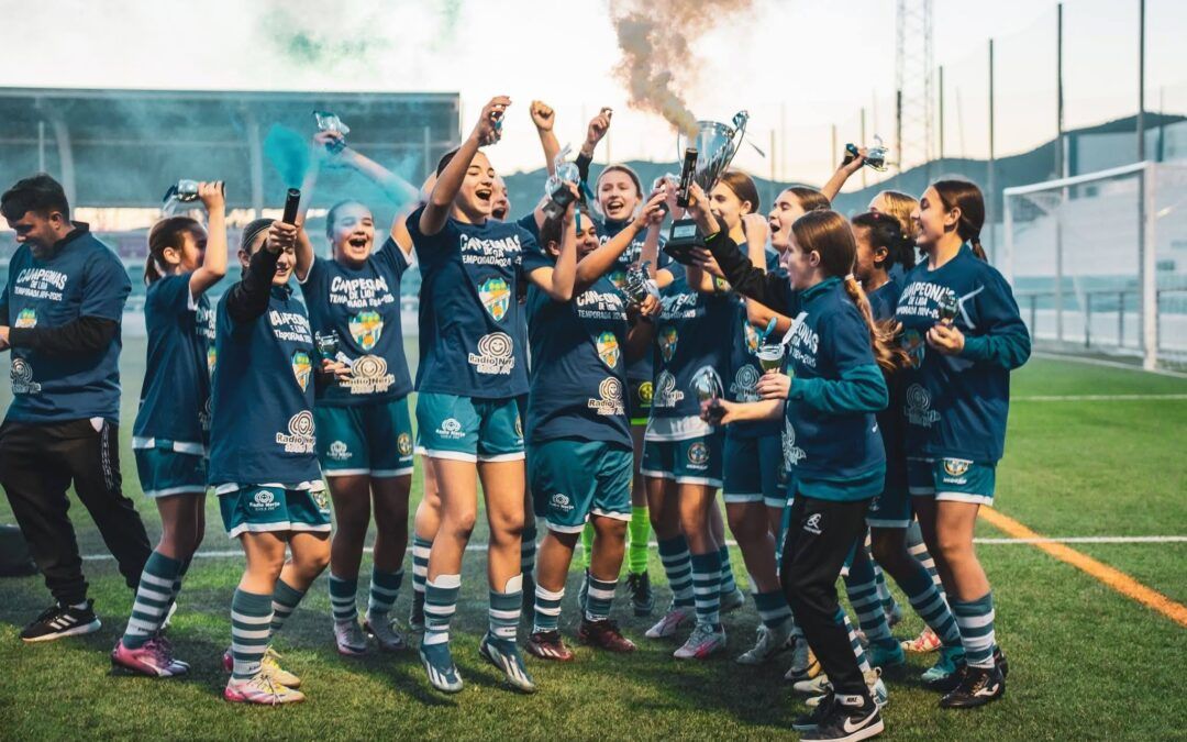 Un año histórico para el fútbol femenino del C.D. Nerja