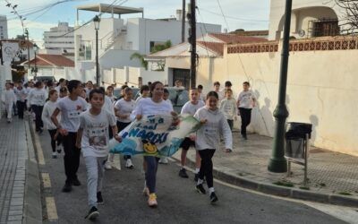 El colegio Narixa une deporte y solidaridad por la paz y la infancia