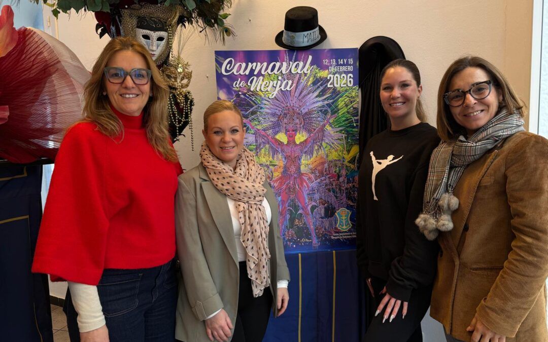 Sara Jorge representará a Nerja en la elección de la Ninfa del Carnaval de Málaga 2026