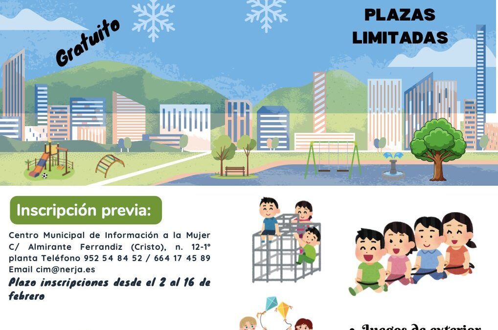 Nerja ofrecerá un campamento urbano gratuito durante la Semana Blanca