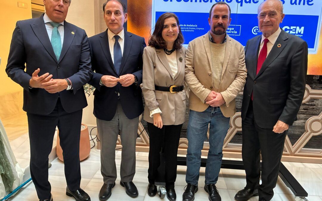 La Asociación de Empresarios de Nerja participa en el Día del Comercio de Andalucía en Málaga