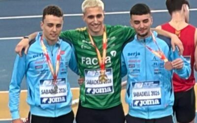 Tres medallas para el Trops-Cueva de Nerja en el Campeonato de España Sub 23