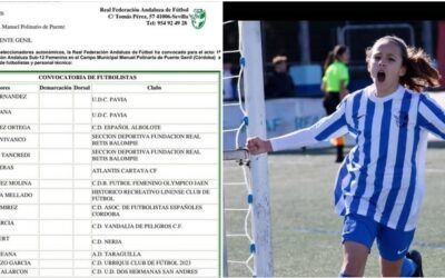 Histórico: Ana Verachtert, jugadora del CD Nerja convocada con la Selección Andaluza sub-12