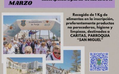 Nerja celebra el 8 de marzo la XVI Caminata por la Igualdad con carácter solidario