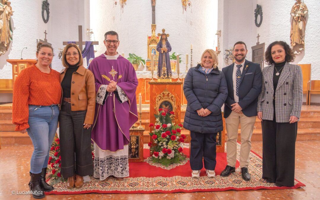 Bendición de la nueva imagen de Jesús de Medinaceli en la Parroquia de San Miguel