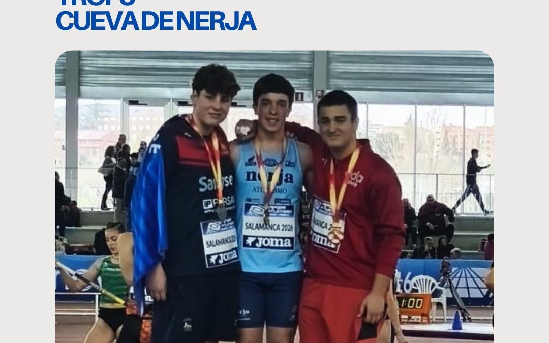 Dos campeones de España Sub16 para el Trops Cueva de Nerja