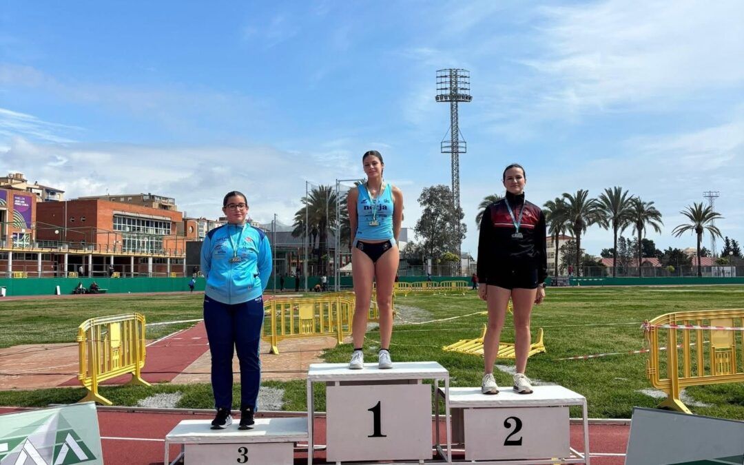 Eugenia Doña Moreno, campeona de Andalucía en martillo Sub18