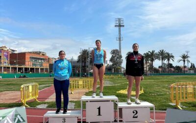 Eugenia Doña Moreno, campeona de Andalucía en martillo Sub18