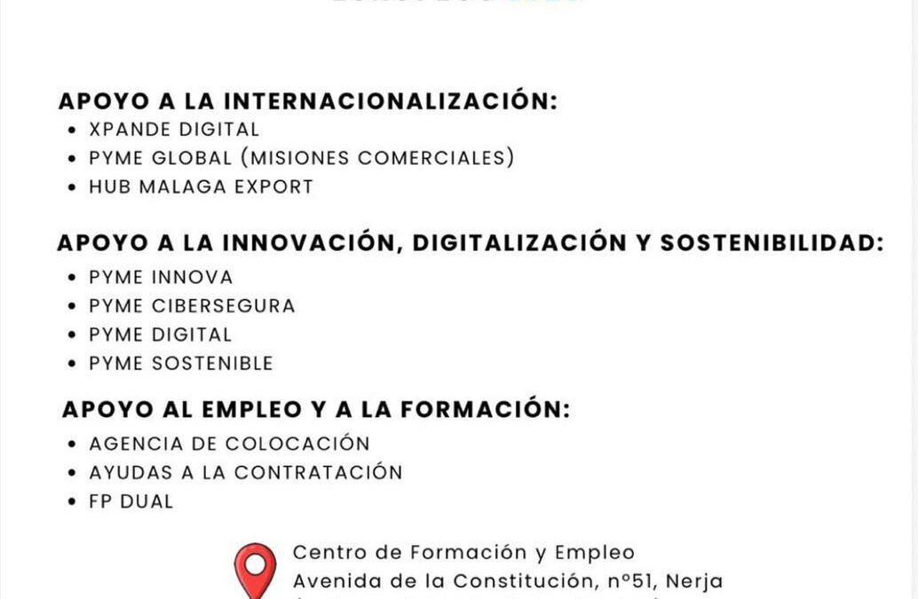 Encuentro en Nerja para conocer ayudas europeas dirigidas a empresas