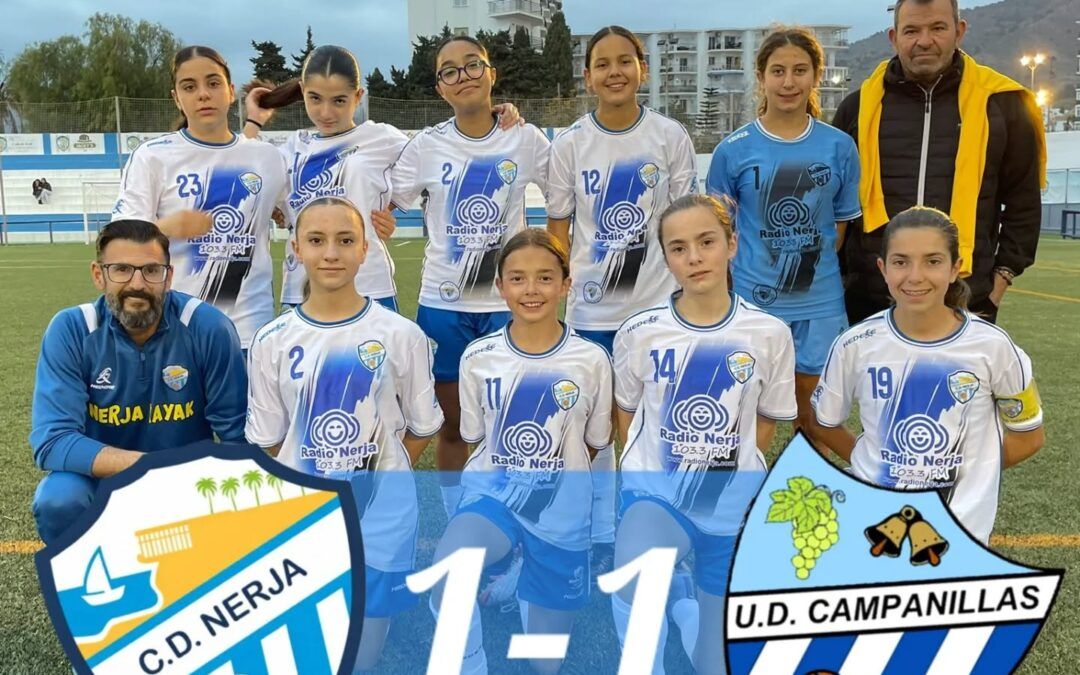 Empate con sabor a esfuerzo y superación para las infantiles