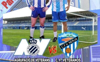 El CF Veteranos Nerja juega en Barcelona ante el Espanyol